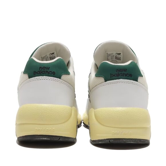 New Balance White and Green Sneakers - Picture 5 of 6